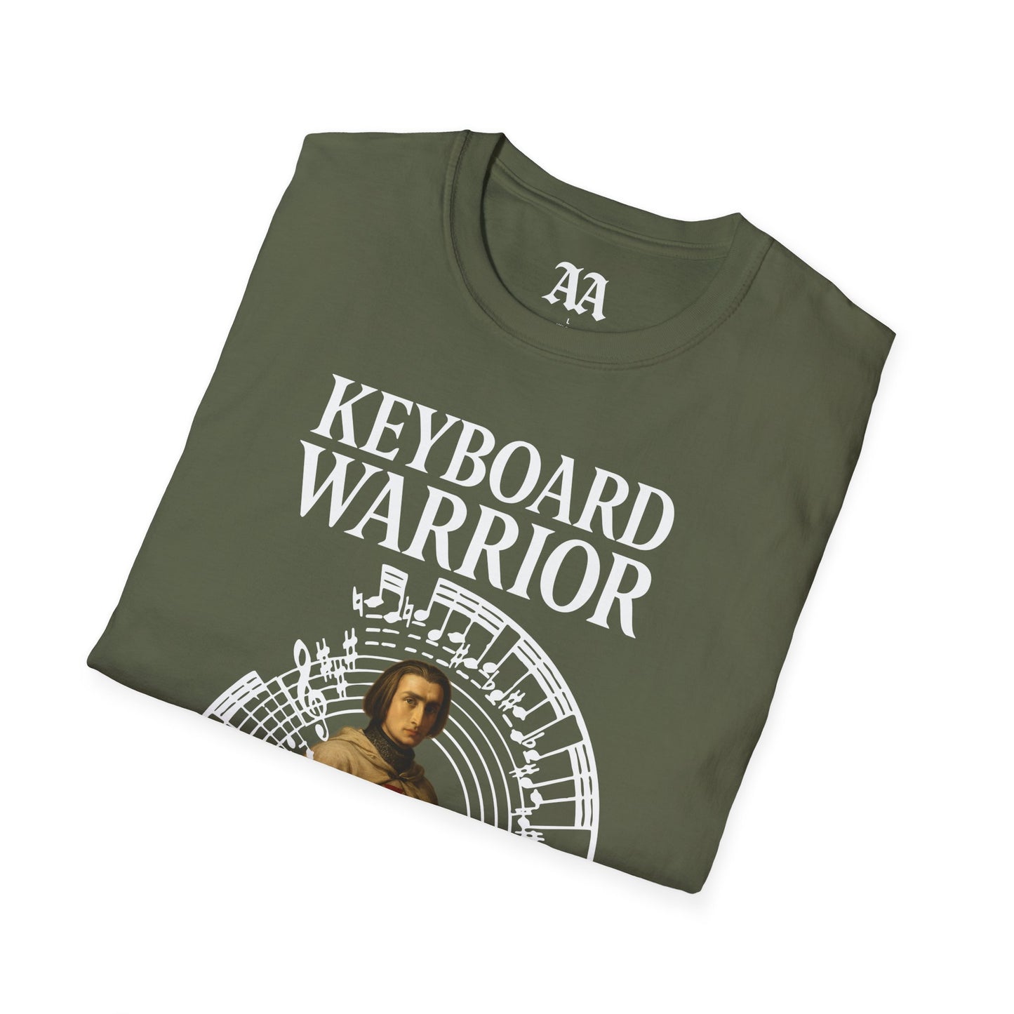 "Liszt Keyboard Warrior" Mephisto Waltz Unisex T-Shirt
