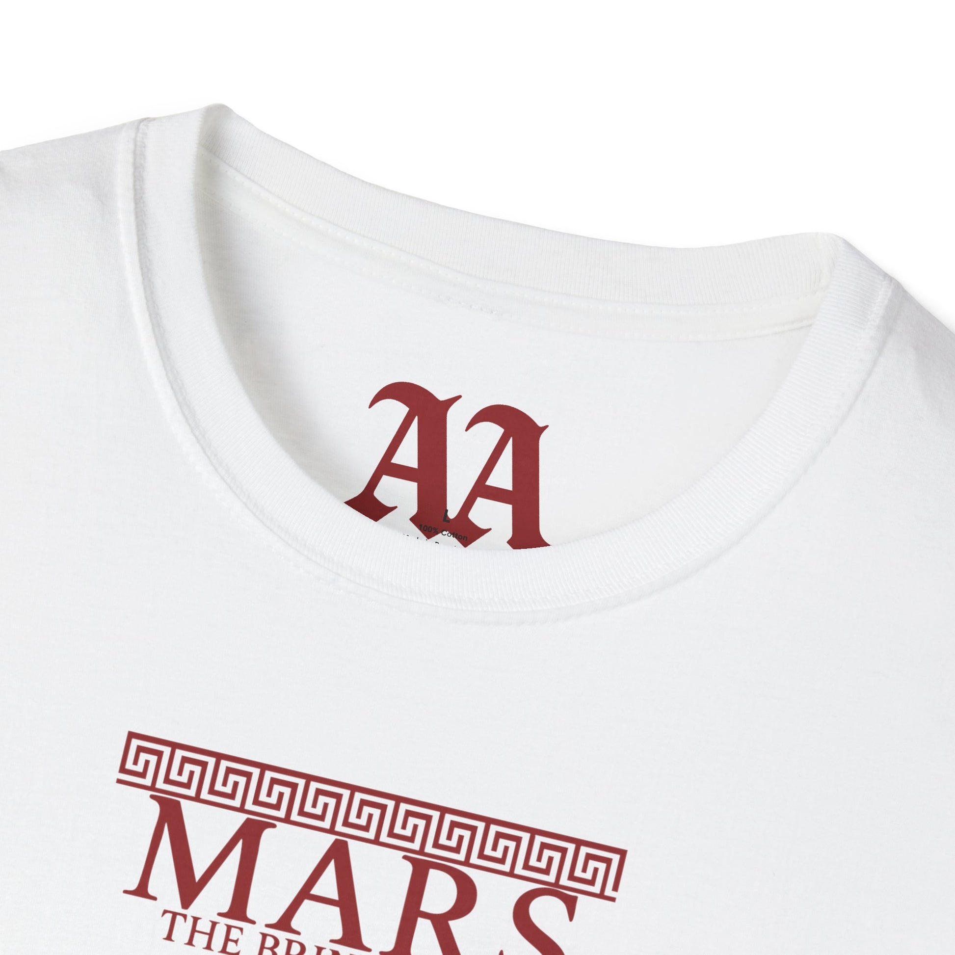 Holst Mars sheet music astrological symbols T Shirt__White__collar