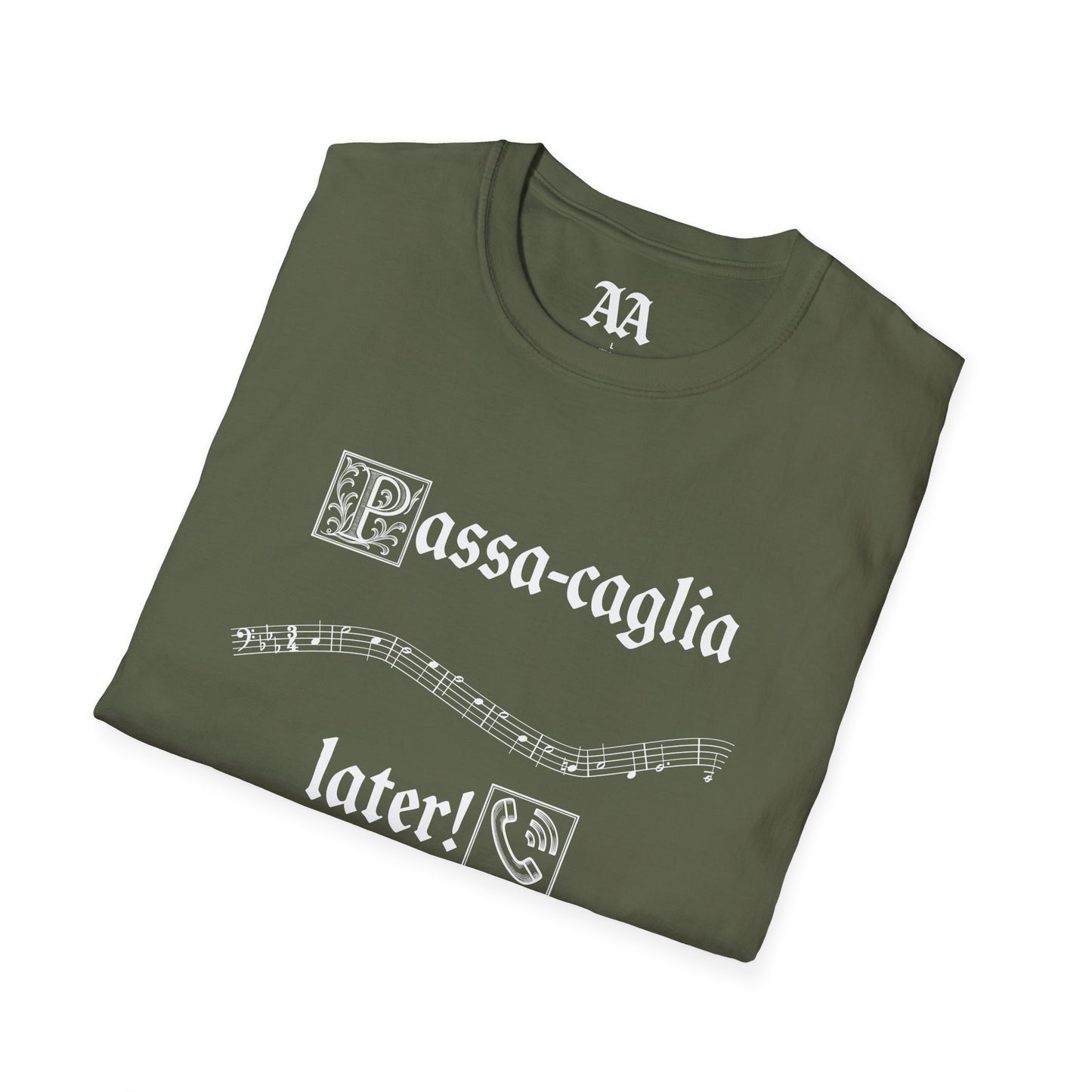 PassaCAGLIA later! Bach Punny Unisex T-Shirt