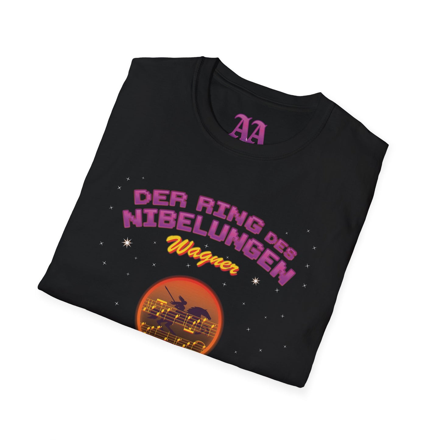 "Der Ring" Cycle Wagner Retro Synthwave Unisex T-Shirt