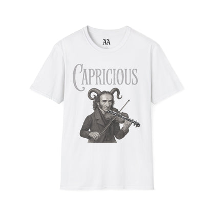 Paganini 24th Caprice T shirt__White__hanging