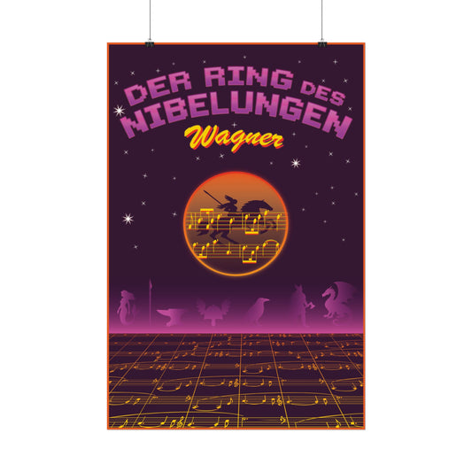 Ring Cycle Wagner Poster