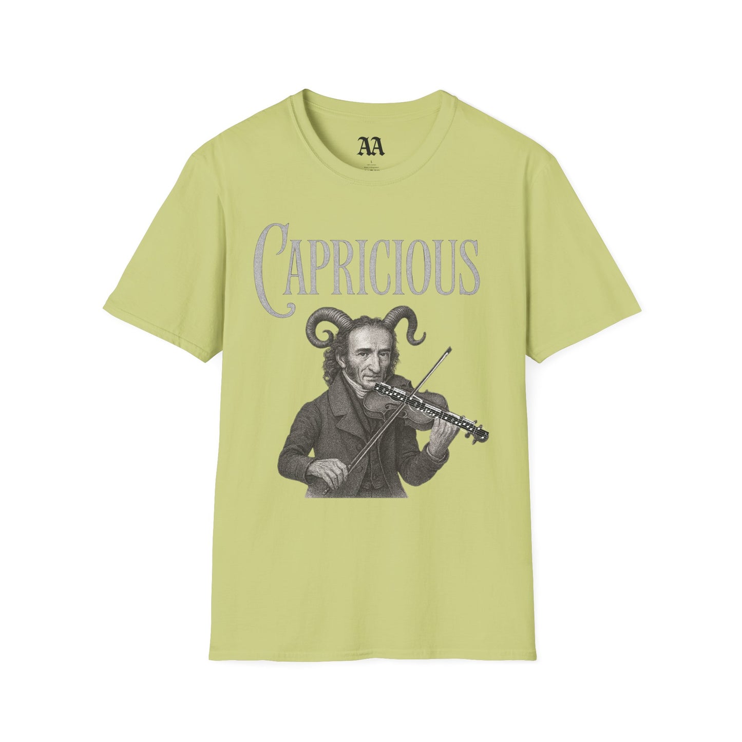 Paganini 24th Caprice T shirt__Pistachio__hanging