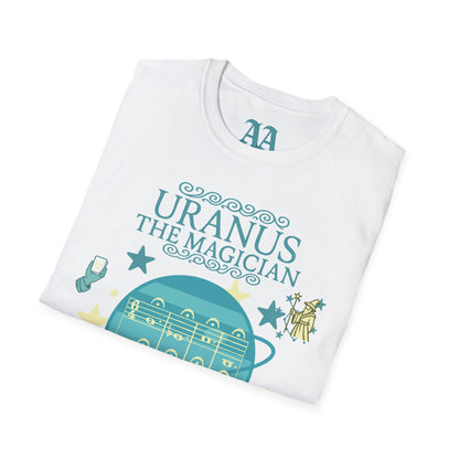 Holst Uranus sheet music astrological symbols T Shirt__White__folded