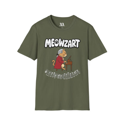 "Meowzart" Mozart Sonata Unisex T-Shirt
