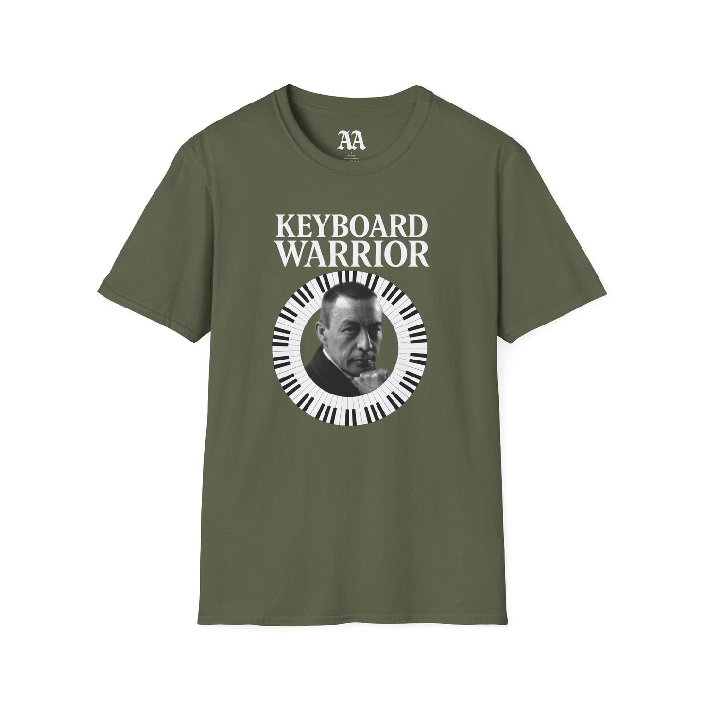 Rachmaninoff Keyboard Warrior T-Shirt