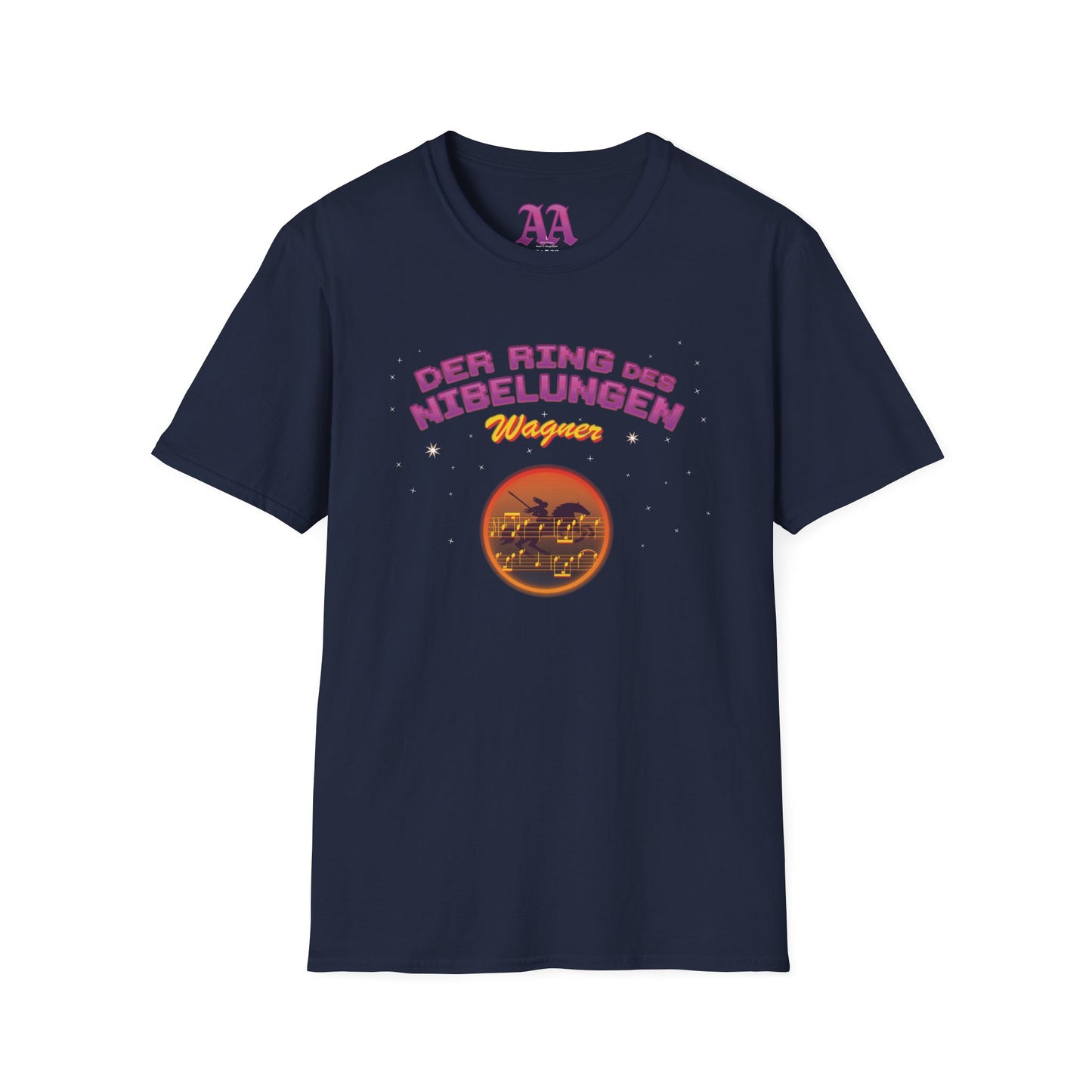 "Der Ring" Cycle Wagner Retro Synthwave Unisex T-Shirt