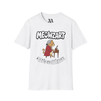 "Meowzart" Mozart Sonata Unisex T-Shirt