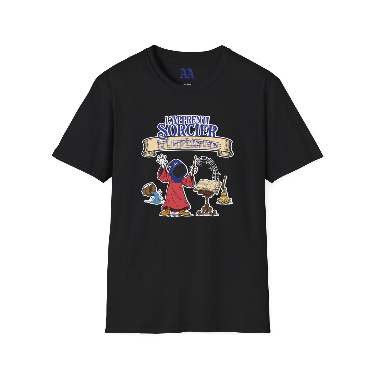 "The Sorcerer’s Apprentice" Dukas Unisex T-Shirt
