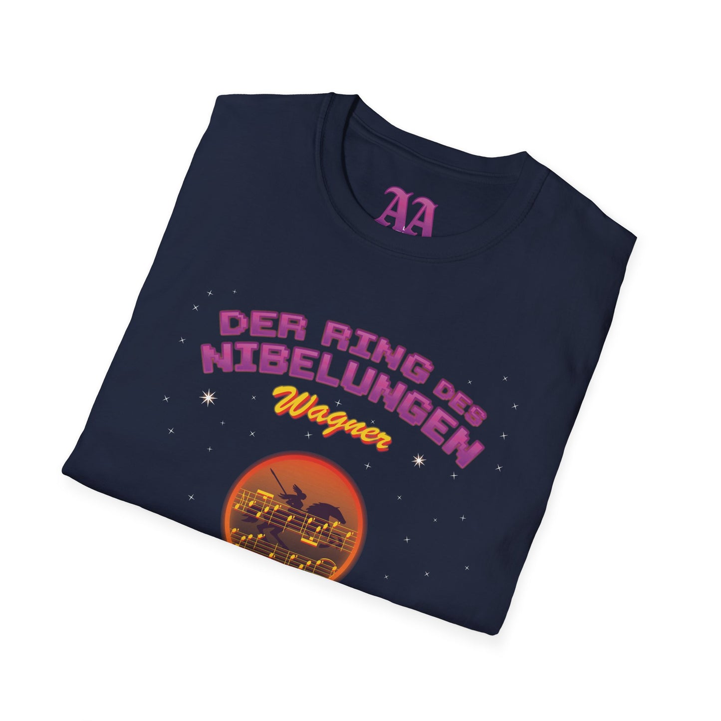 "Der Ring" Cycle Wagner Retro Synthwave Unisex T-Shirt