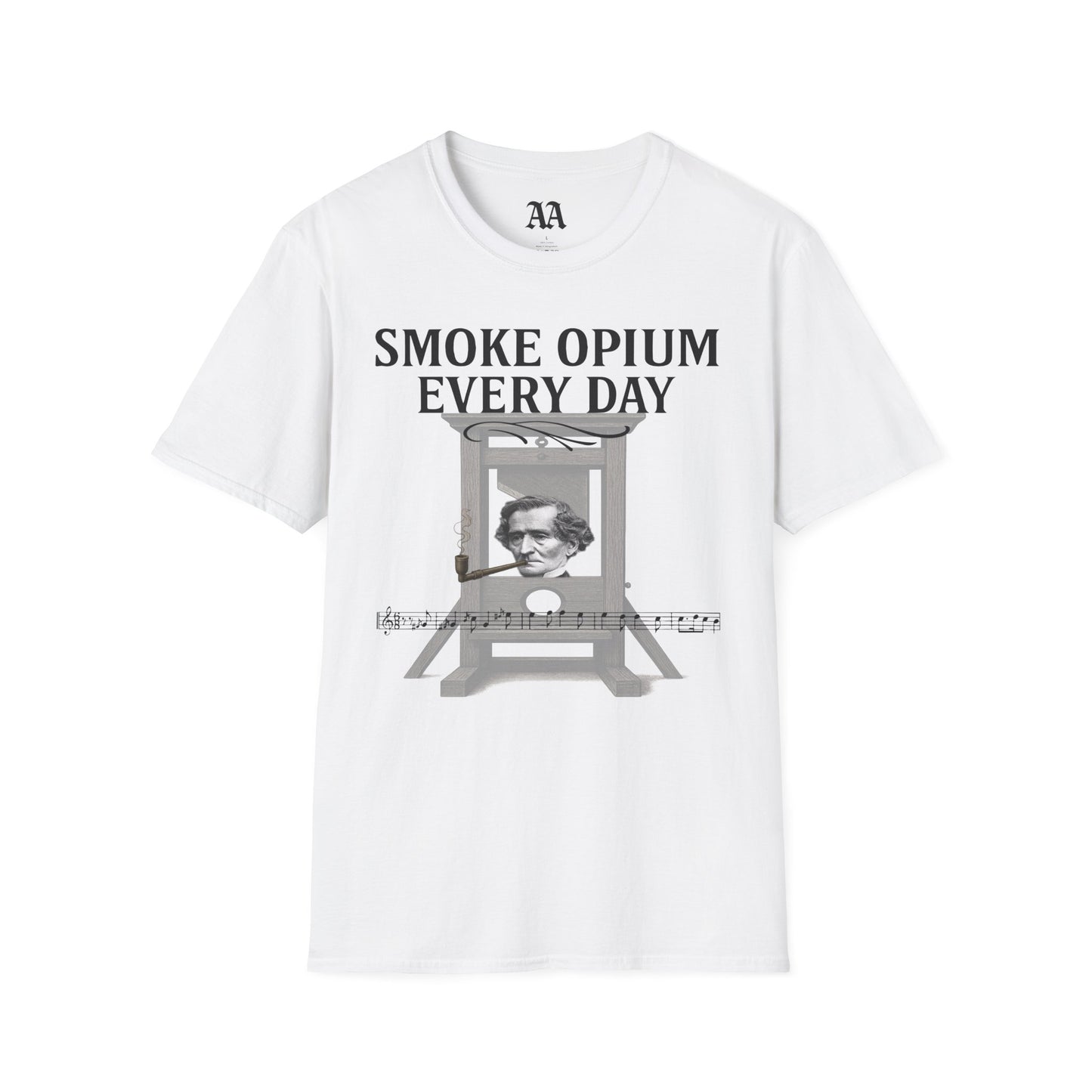 Berlioz Symphonie Fantastique T shirt__White__hanging