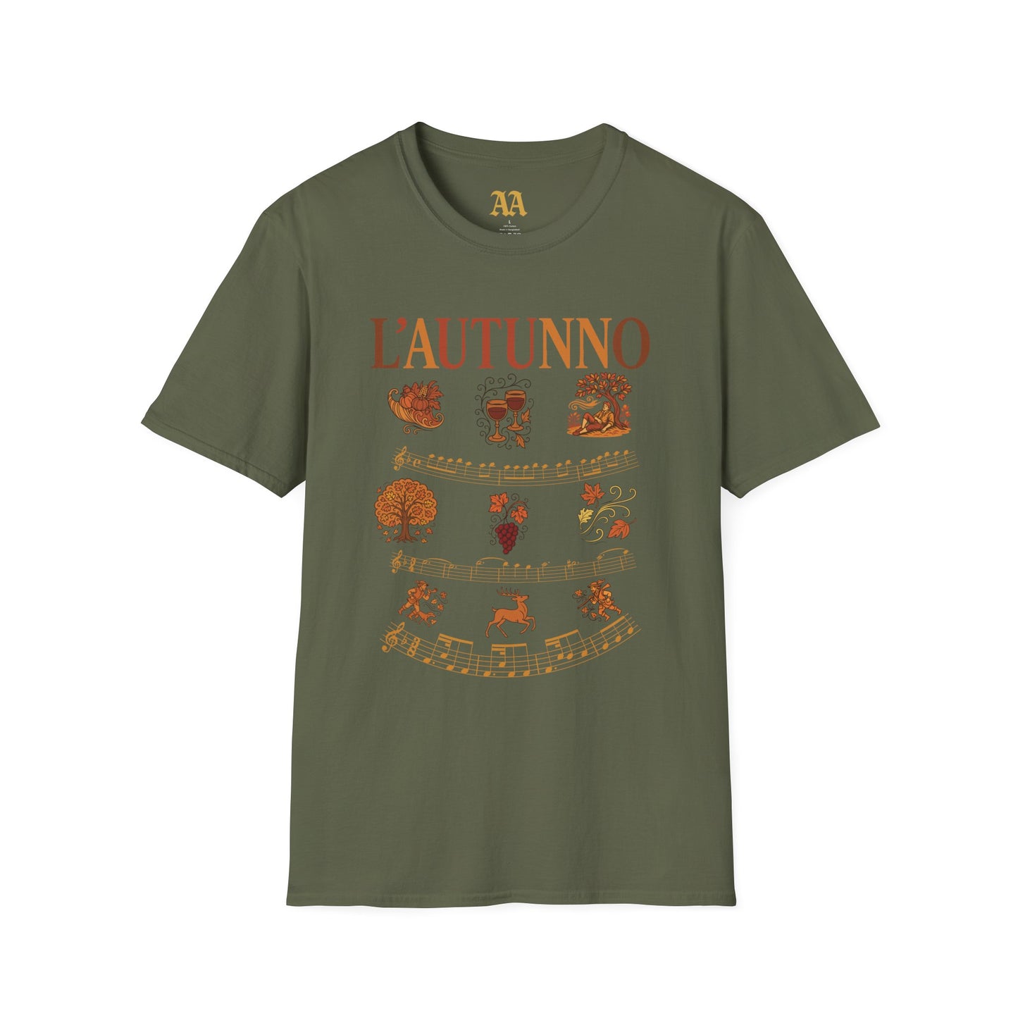 "Vivaldi Autumn/L'autunno" Unisex T-Shirt