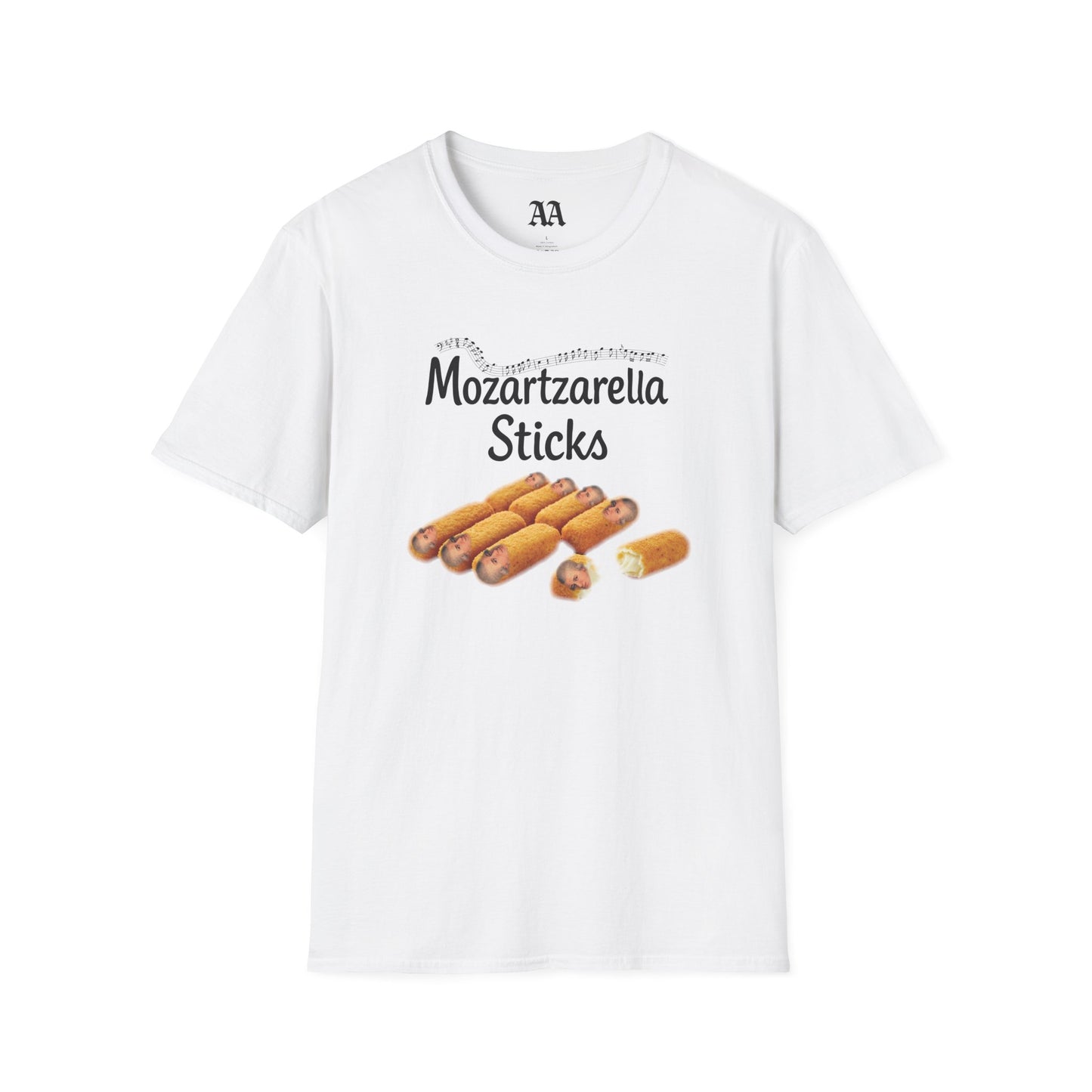 Mozartzarella Sticks Unisex T-Shirt