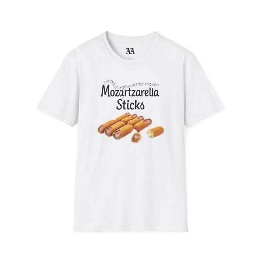 Mozartzarella Sticks Unisex T-Shirt