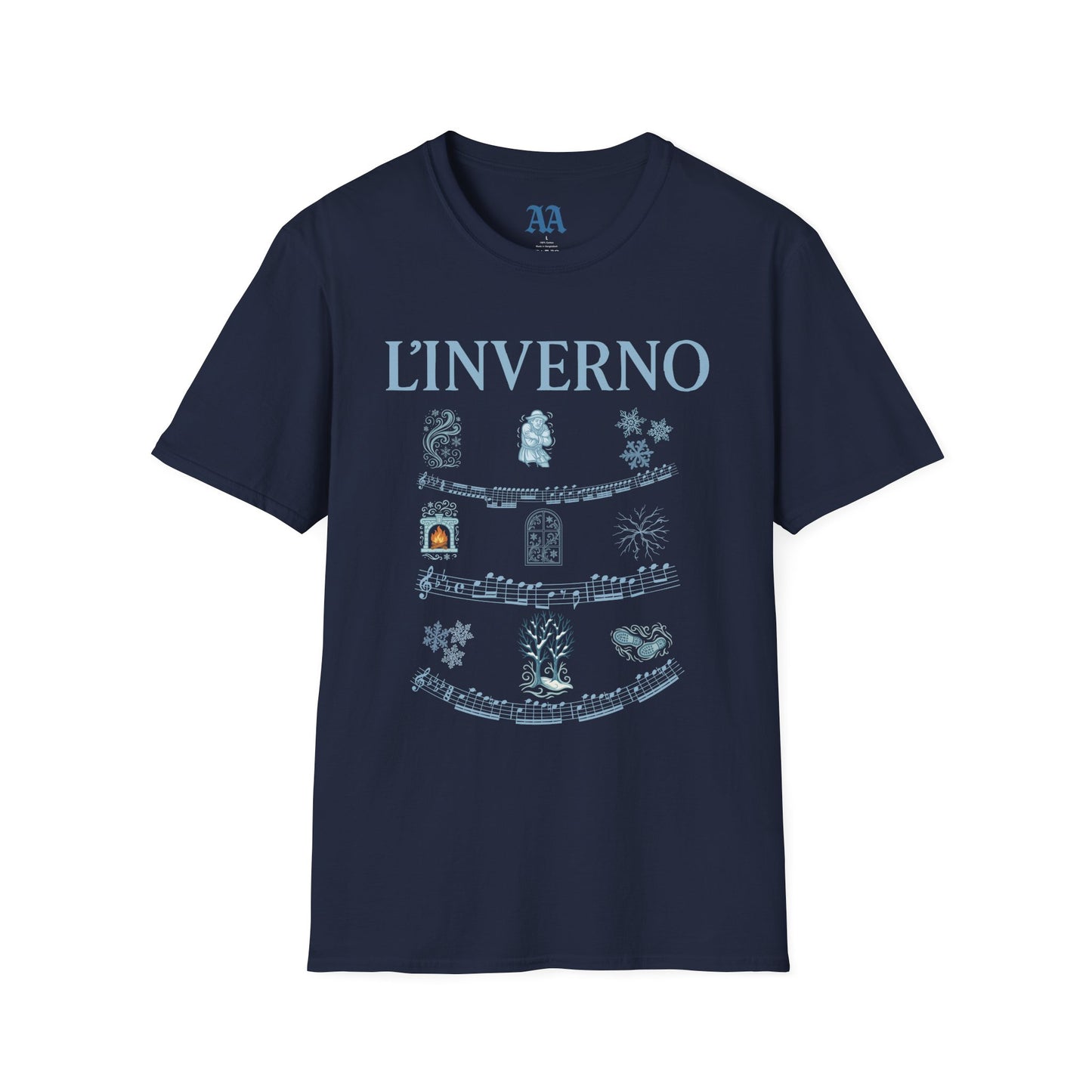 "Vivaldi Winter/L'inverno" Unisex T-Shirt