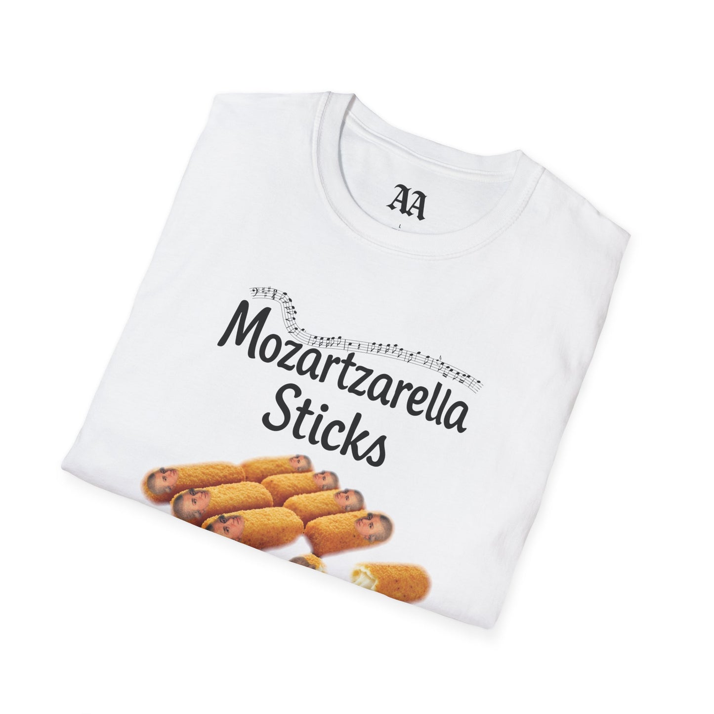 Mozartzarella Sticks Unisex T-Shirt