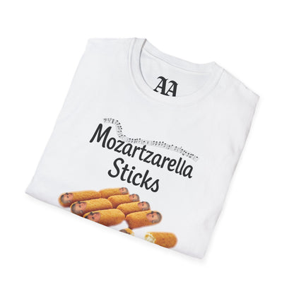 Mozartzarella Sticks Unisex T-Shirt