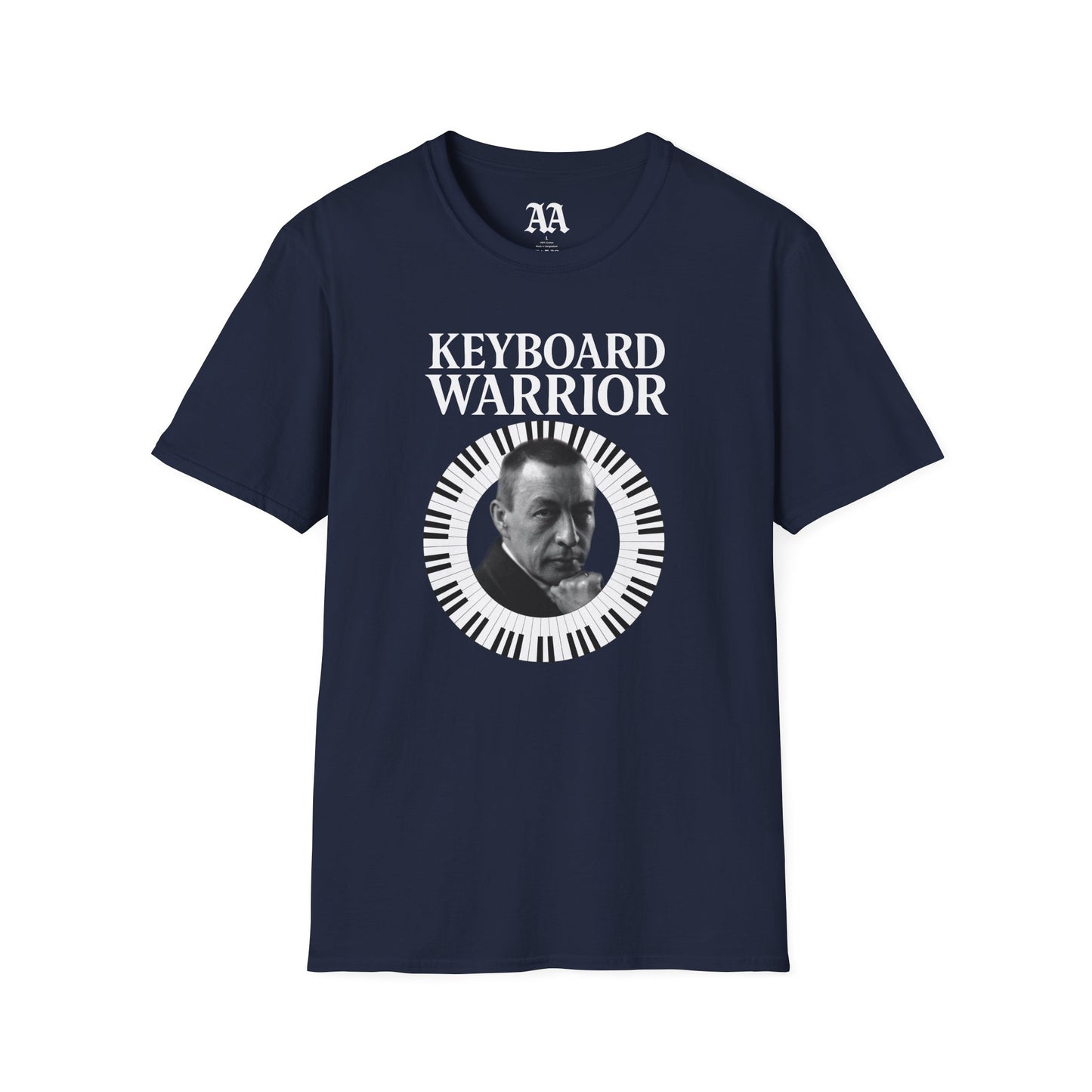Rachmaninoff Keyboard Warrior T-Shirt