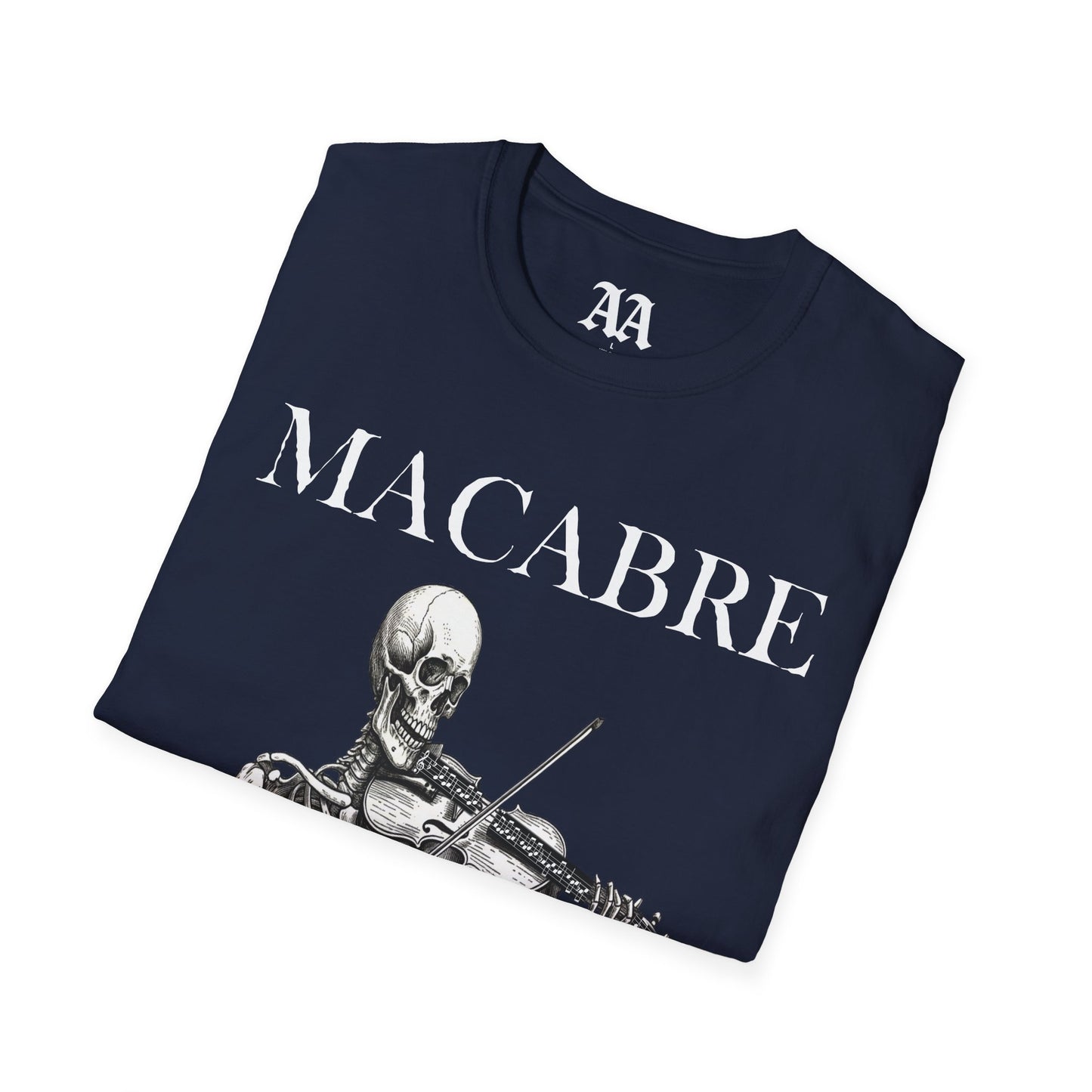 Macabre Danse Macabre Skeleton Violinist T-Shirt