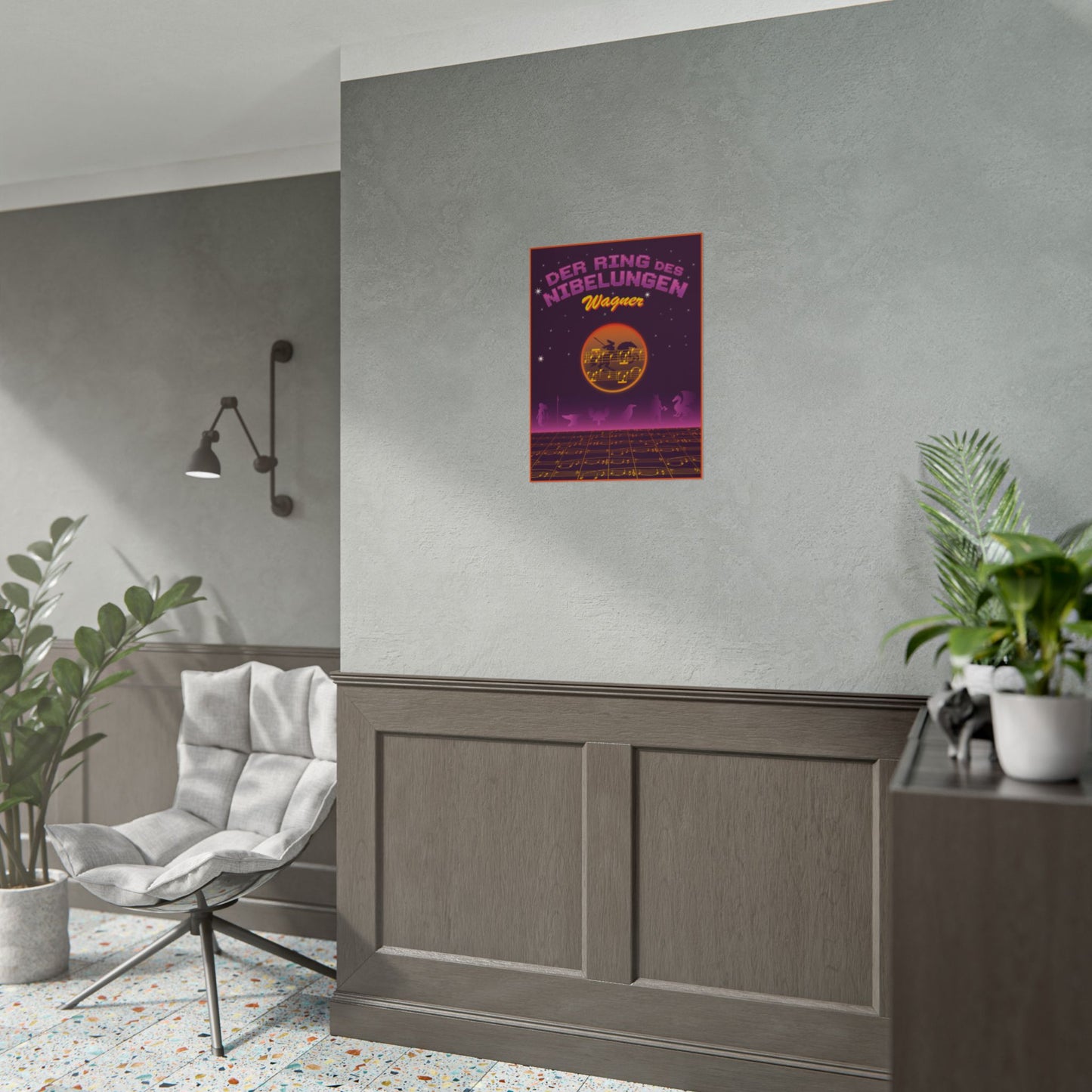 "Ring Cycle" Wagner Rolled Poster Wall Art