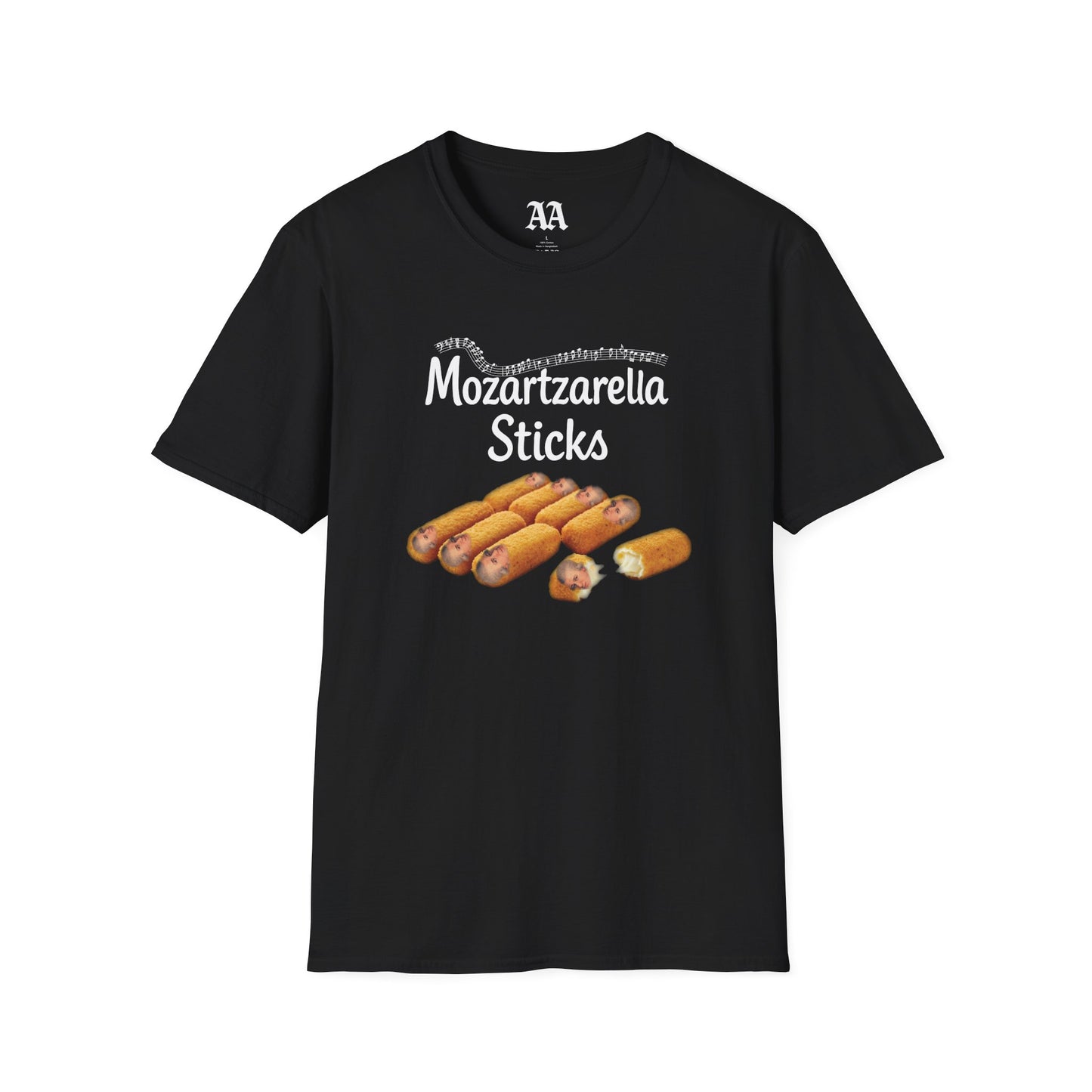 Mozartzarella Sticks Unisex T-Shirt