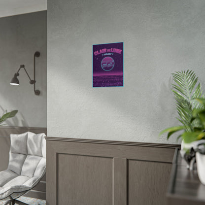 "Clair de Lune" Debussy Rolled Poster Wall Art