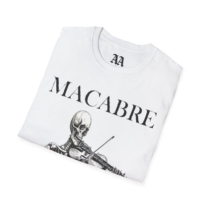 Macabre Danse Macabre Skeleton Violinist T-Shirt