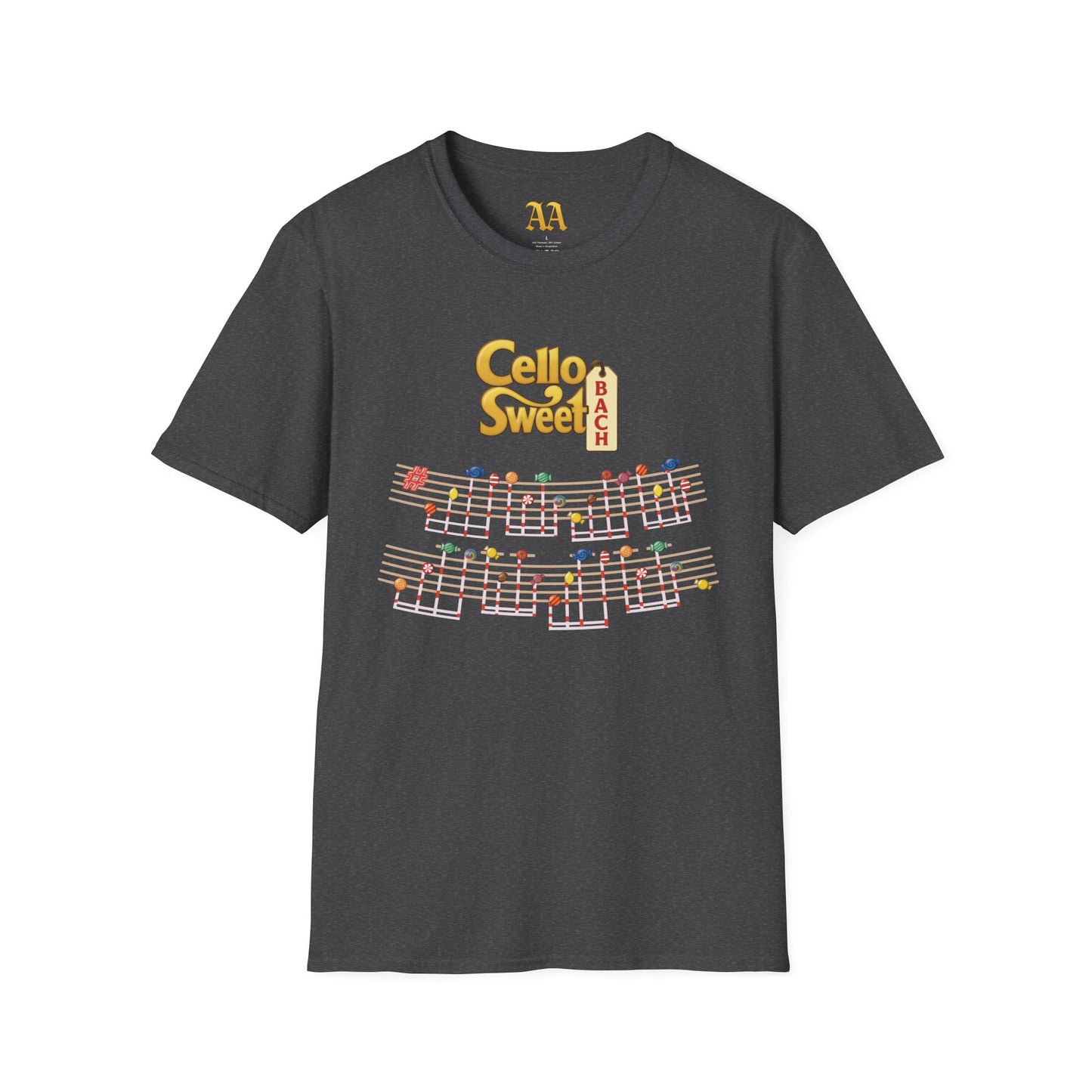 "Bach Cello Sweet" Unisex T-Shirt