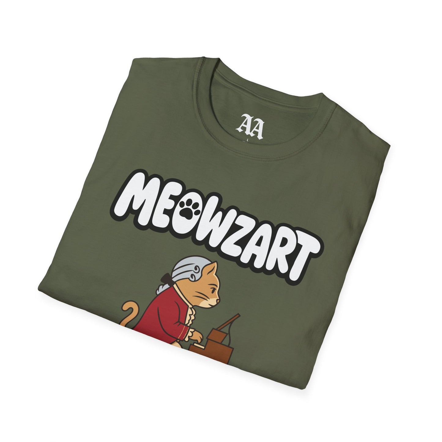 "Meowzart" Mozart Sonata Unisex T-Shirt