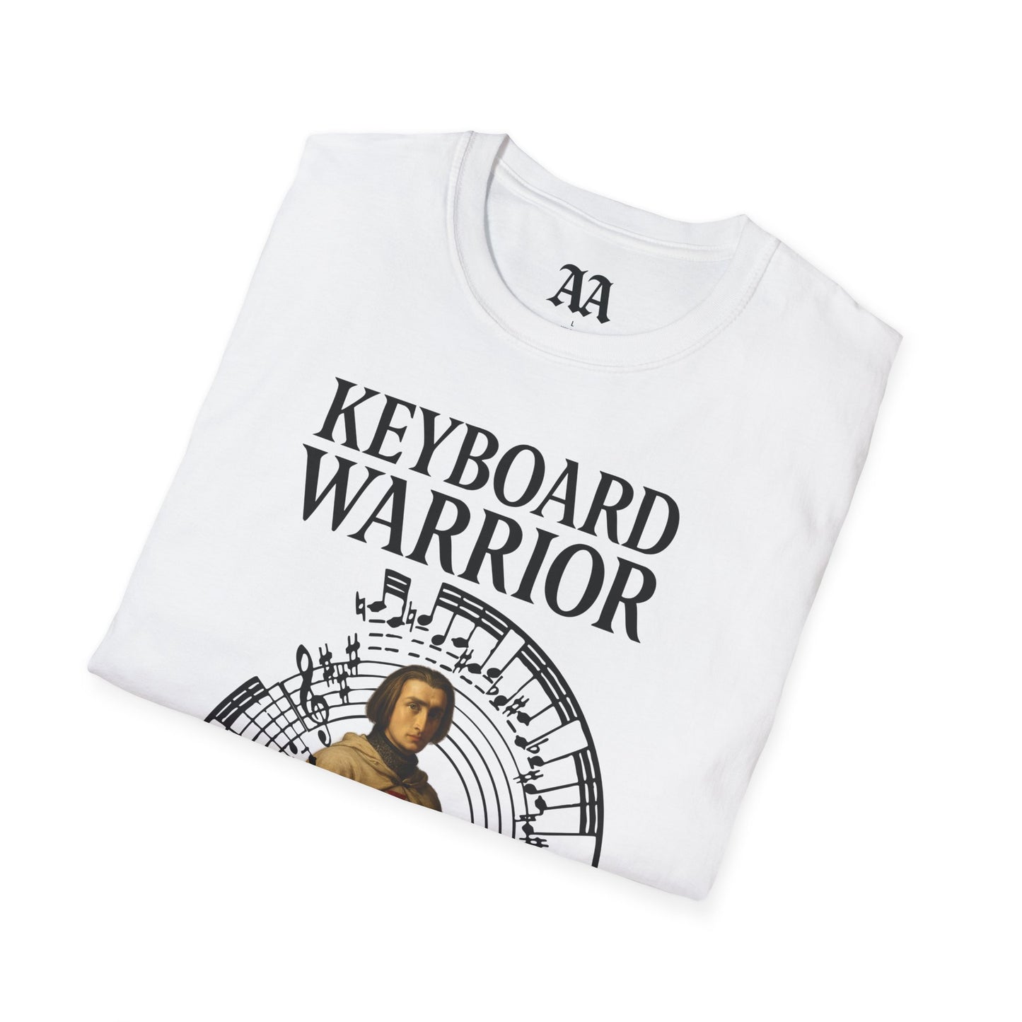 "Liszt Keyboard Warrior" Mephisto Waltz Unisex T-Shirt