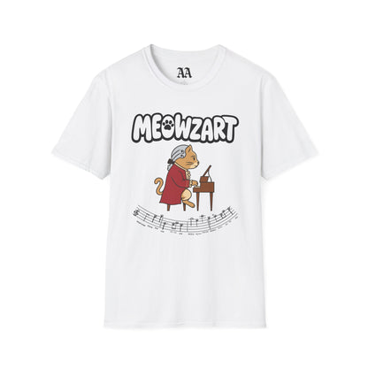 "Meowzart" Mozart Sonata Unisex T-Shirt
