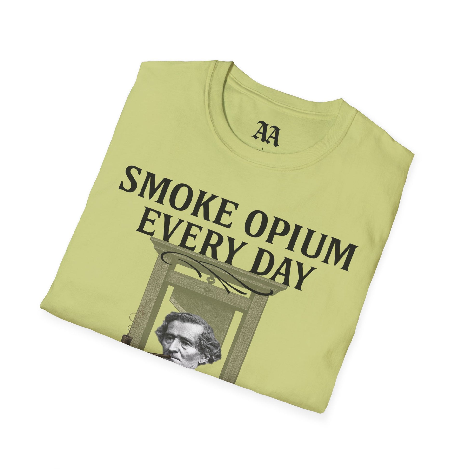 Berlioz Symphonie Fantastique T shirt__Pistachio__folded
