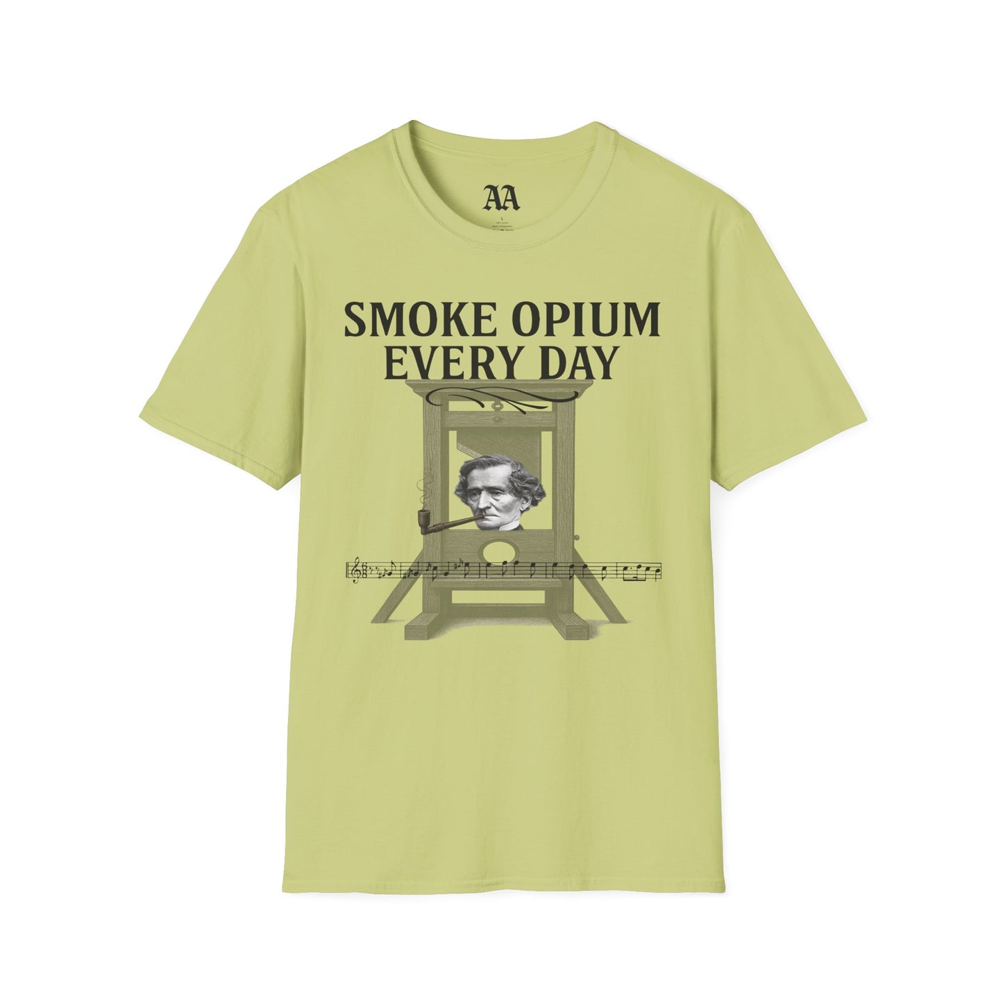 Berlioz Symphonie Fantastique T shirt__Pistachio__hanging