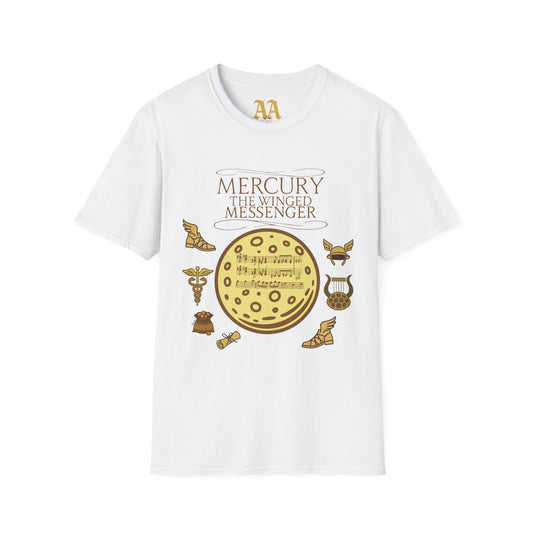 Holst Mercury sheet music astrological symbols T Shirt__White__hanging