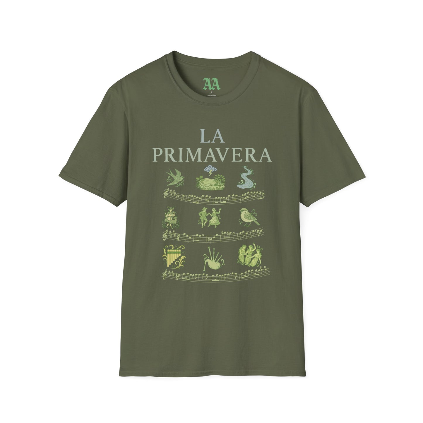 "Vivaldi Spring / La primavera" Unisex T-Shirt