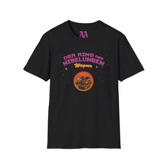 "Der Ring" Cycle Wagner Retro Synthwave Unisex T-Shirt