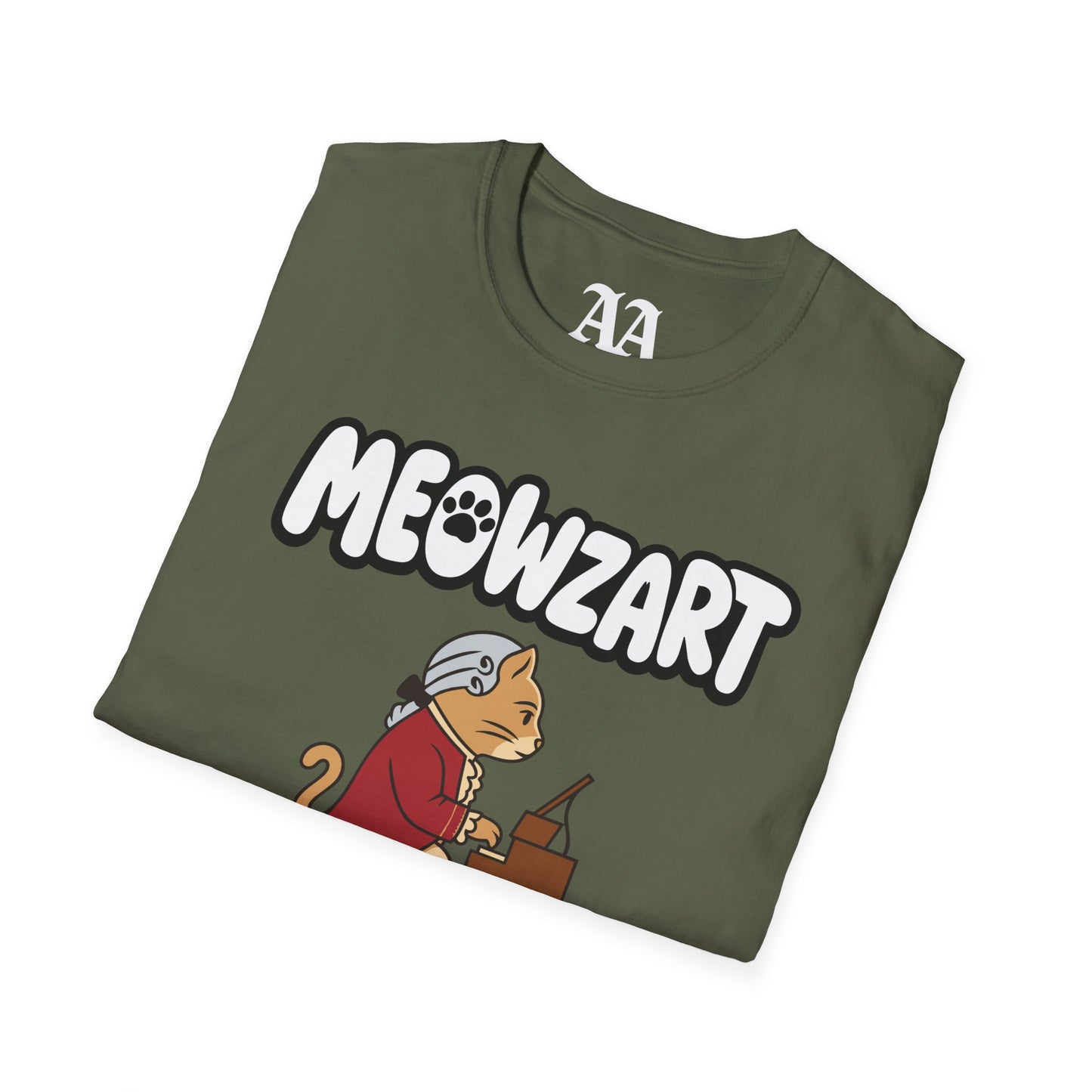 "Meowzart" Mozart Sonata Unisex T-Shirt