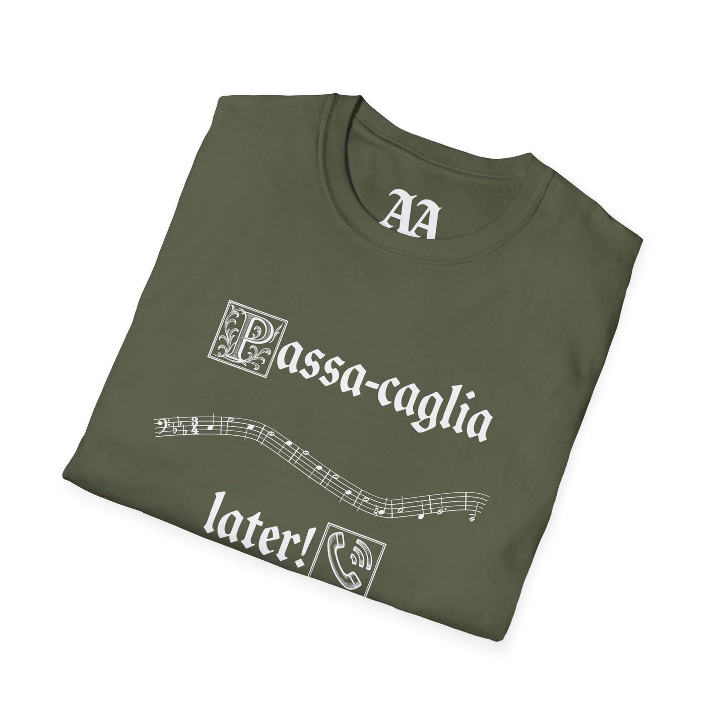 PassaCAGLIA later! Bach Punny Unisex T-Shirt
