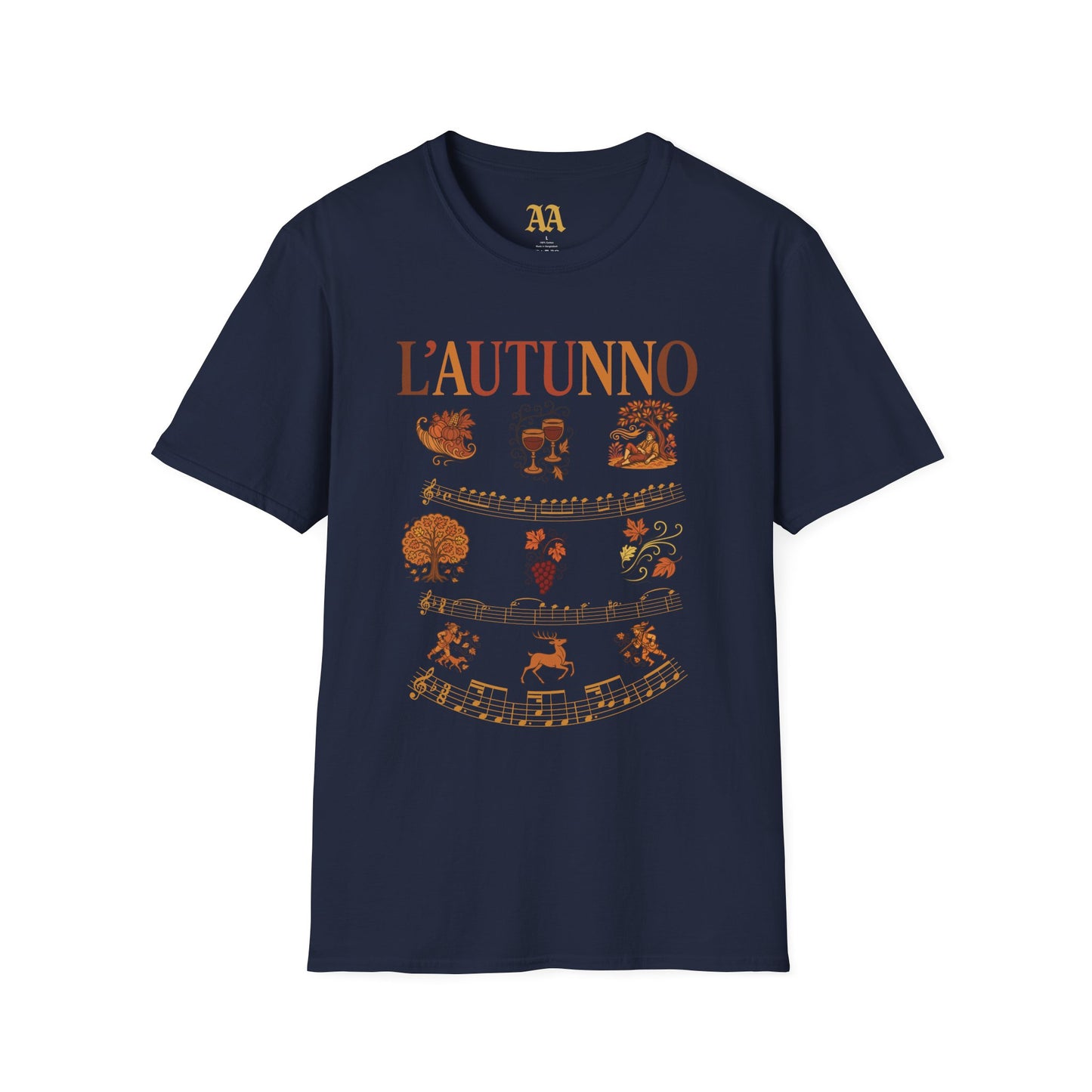 "Vivaldi Autumn/L'autunno" Unisex T-Shirt