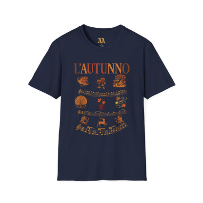 "Vivaldi Autumn/L'autunno" Unisex T-Shirt