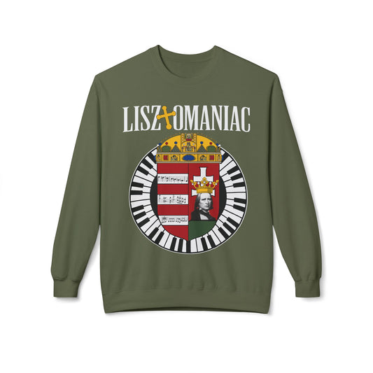"Lisztomanic" Liszt Piano Sonata Sweatshirt | Gift for Music Lovers