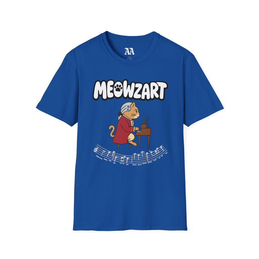 "Meowzart" Mozart Sonata Unisex T-Shirt
