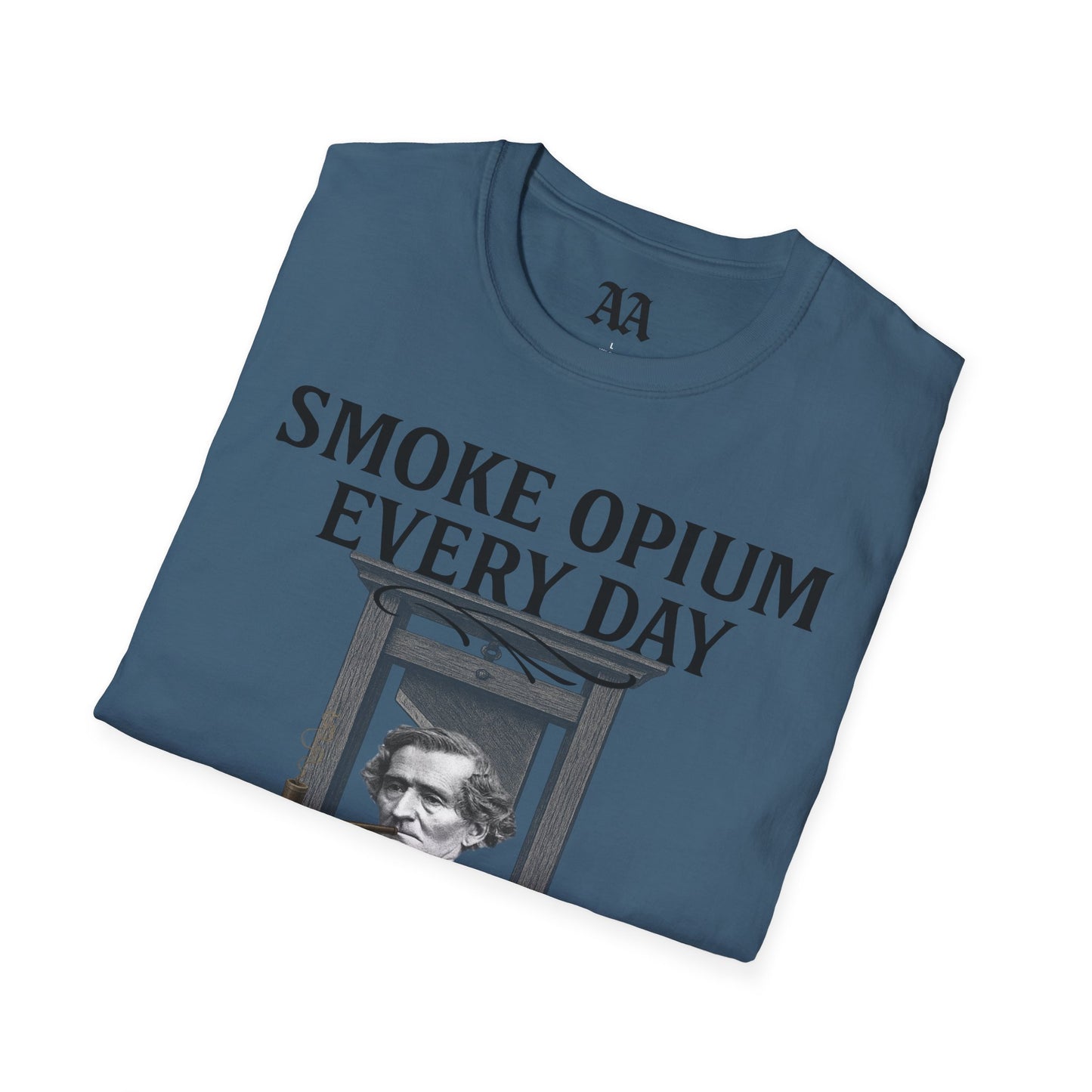 Berlioz Symphonie Fantastique T shirt__Indigo Blue_folded